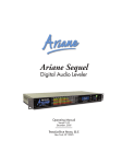 Ariane Sequel Manual v103a