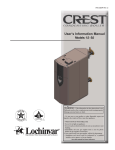 Crest User Manual - Models 1500