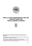 installation, maintenance and use instructions for free