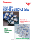 Solenoid Valves HEA/HEB and HJC/HJE Series