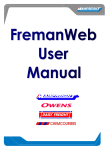New Zealand - FremanWeb User Manual