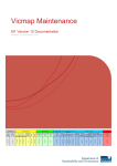 Vicmap Maintenance - Department of Environment, Land, Water and