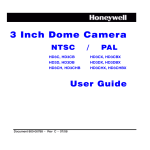 HD3 Series User Guide - Honeywell Video Systems