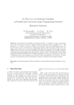 On The Uses of Attributed Variables in Parallel and Conciirrent