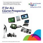 IT for ALL Course Prospectus