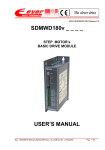 SDMWD180v _ _ _ _ USER`S MANUAL