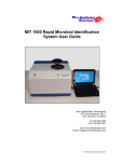 MIT1000 User`s Manual - Micro Imaging Technology, Inc.