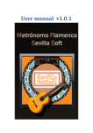 user manual - Metrónomo Flamenco Sevilla Soft