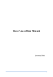 watercress manual