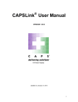 CAPSLink User Manual