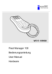 Fleet Manager 100 Bedienungsanleitung User Manual Hardware