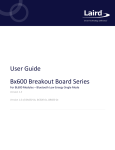 User Guide Bx600 Breakout Board Series