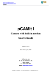 pCAMit I User`s Guide v1.0.0.4