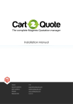Cart2Quote installation manual