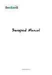 Senspod Manual