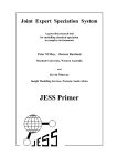 JESS Primer - Joint Expert Speciation System