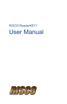 RISCO ReaderKEY1 User Manual