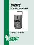UA500 Arc Stud Welder Manual