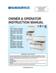 owner & operator instruction manual