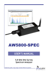 AW5800-SPEC - AvaLAN Wireless