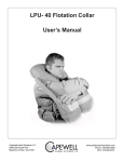 User`s Manual LPU- 40 Flotation Collar