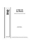 AT-MIO-16X User Manual