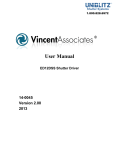User Manual - Vincent Associates