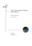 3Com 350x Series IP Phones User Manual - Windsor C