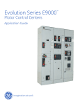 A Evolution Series E9000 Motor Control Centers