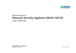 Network Security Appliance (NSA) 1041N7 User Manual