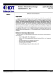 Application Note AN-473 RC32xxx Ethernet Driver Design