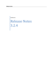 Release Notes 3.2.4