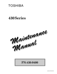 Maintenance Manual - minus zero degrees