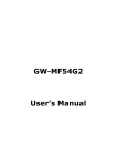 GW-MF54G2 User`s Manual - produktinfo.conrad.com