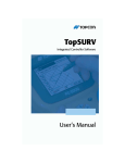 TopSURV User`s Manual