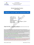 Chlorine, Free and Total by Colorimeteric DPD