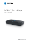 iDISPLAY Touch Player