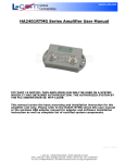 HA2401RTMG AMPLIFIER USER MANUAL - L