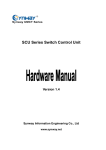 SCU07, SCU08, SCU09, SCU10L Hardware Manual, Ver