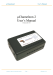 µChameleon 2 User`s Manual