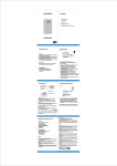 USER MANUAL POWER BANK Contents