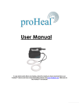 User Guide - ProHeal.com