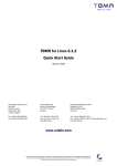 TBMR für Linux 6.12 Quickstart Guidex
