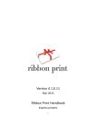 instructions - ribbon print