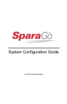 Spara Go System Configuration Guide