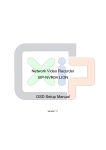 Network Video Recorder XIP-NVR04 LION OSD Setup