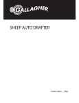 Sheep Auto Drafter User Manual