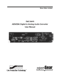 DAC-8416 User Manual - AV-iQ