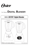 Mélang MODELS OSTER® Digital Blender