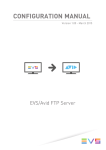 Configuration Manual - EVS/Avid FTP server